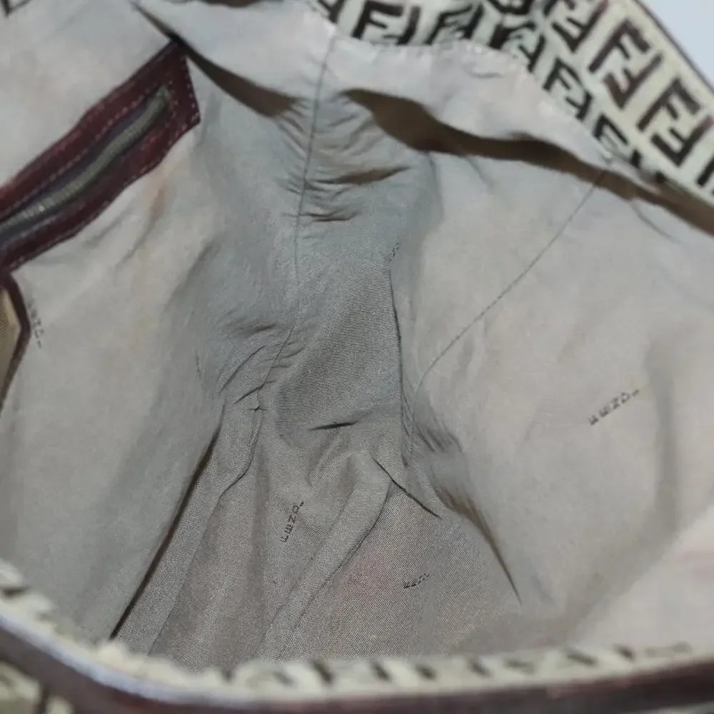 Fendi Zucchino Tote Bag Beige